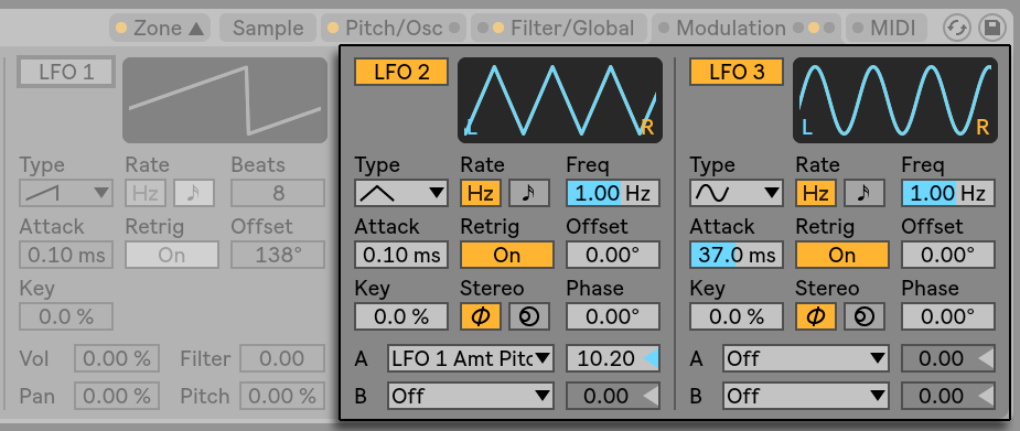 LFO functions